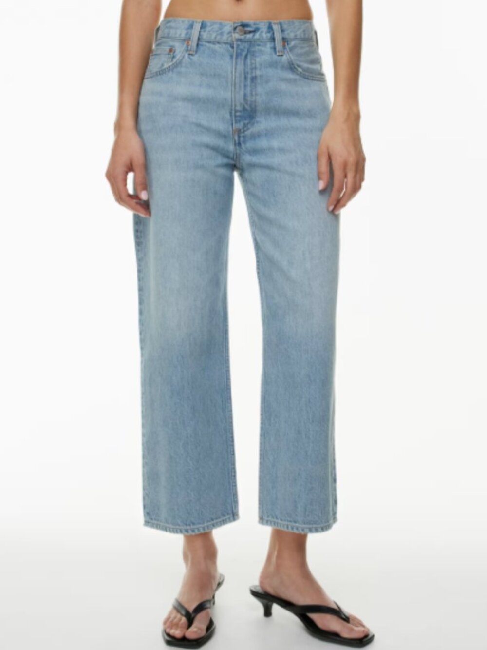 90's Iggy Lo-Rise Cropped Denim Forum | Aritizia | Sz 26
